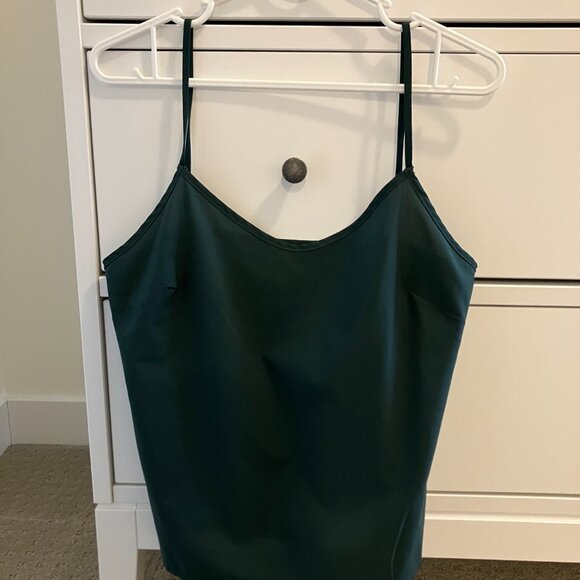 Dark green lace blouse & cami - size S - Picture 5 of 11